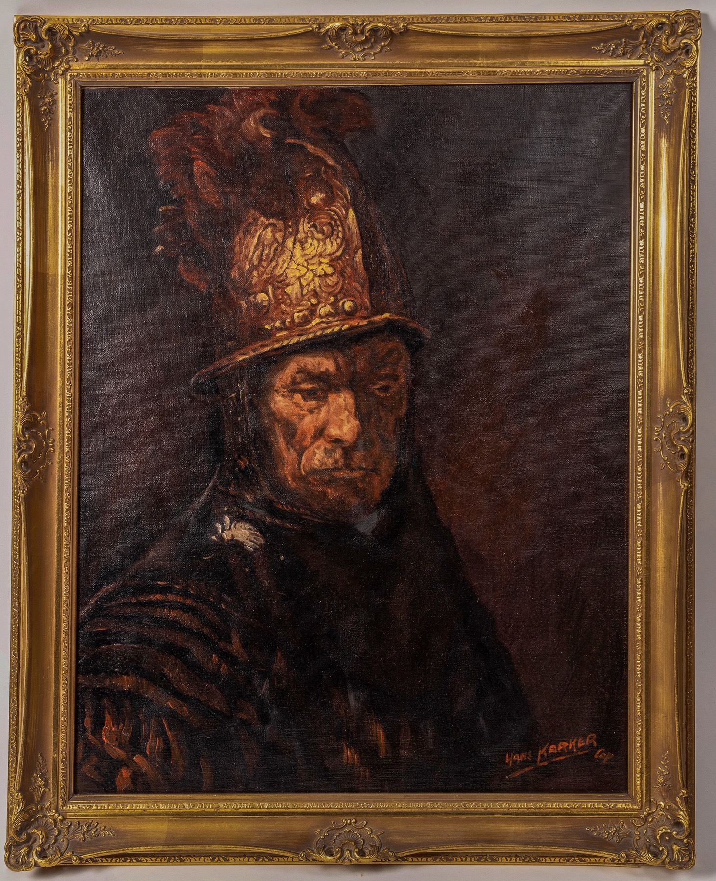 Rembrandt van Rijn Man With Golden Helmet (Circa 1960s) MutualArt