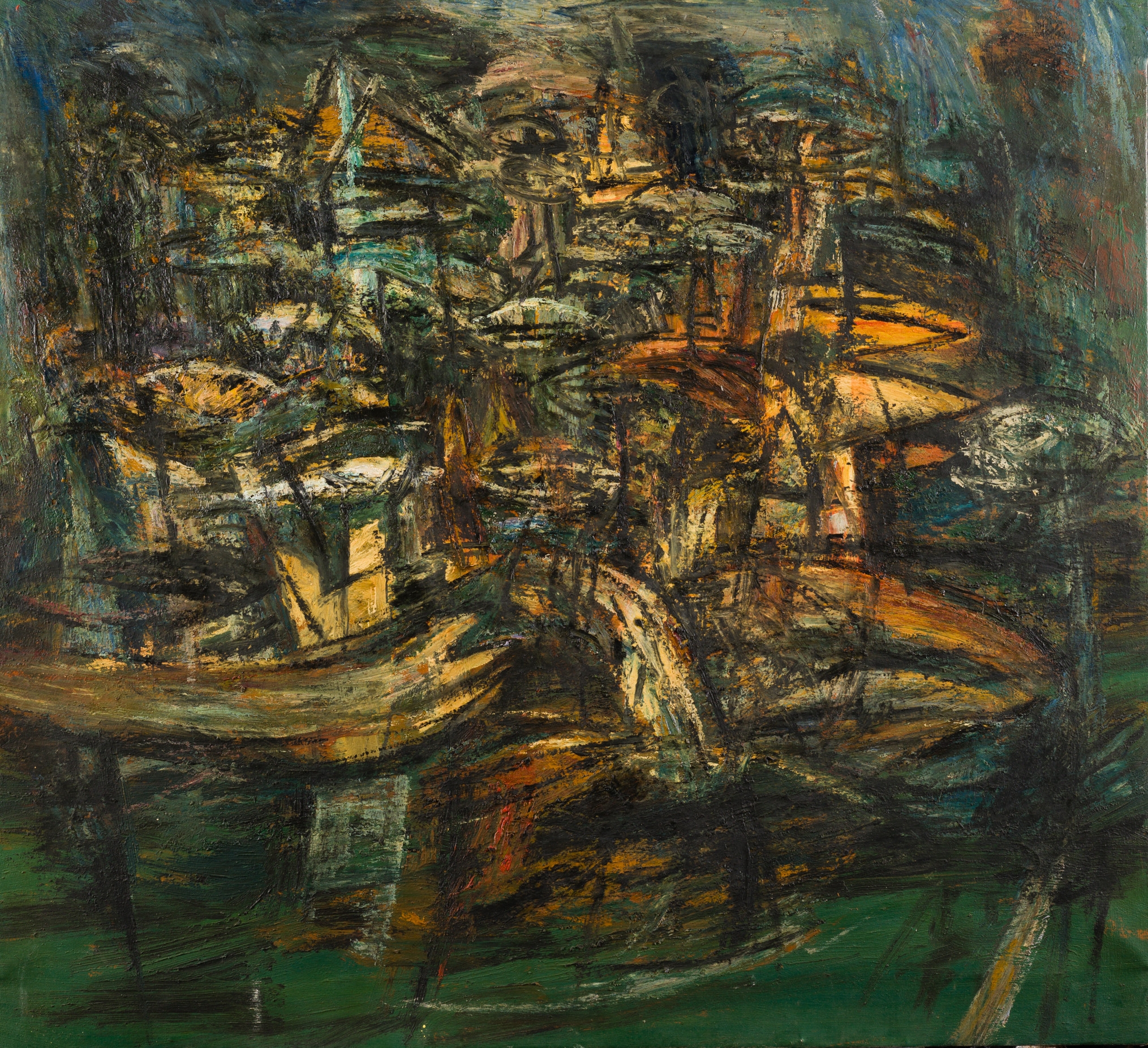 Artwork by Adrián Moya, Pintura, Made of Oil on canvas