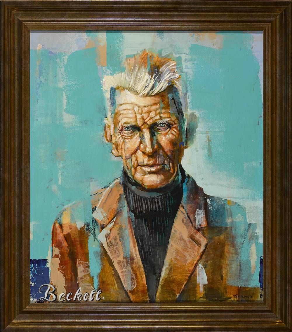 Tom Byrne | PORTRAIT OF SAMUEL BECKETT | MutualArt
