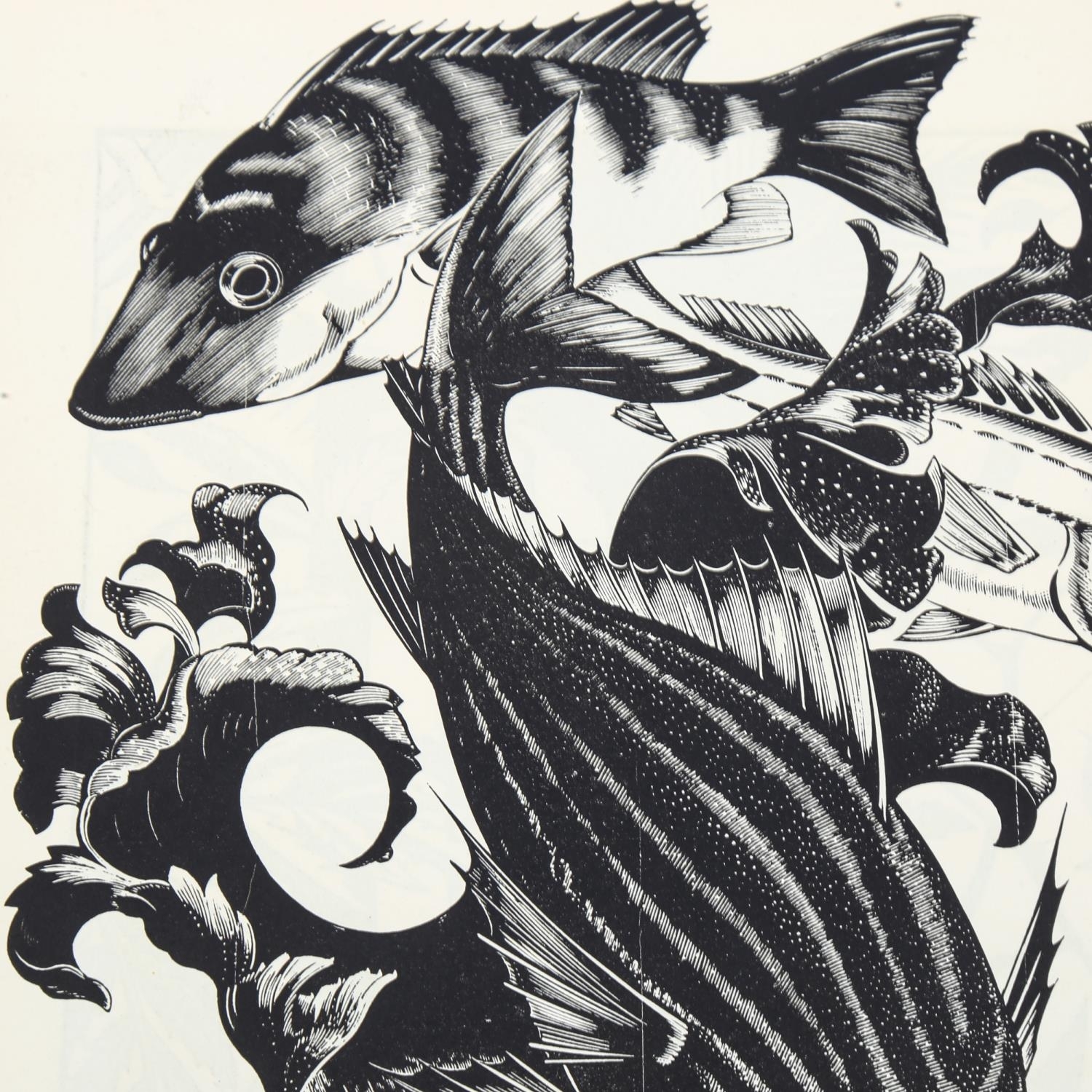 Robert Gibbings wood engraving on paper (1950) MutualArt