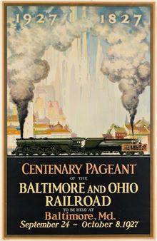 CENTENARY PAGEANT OF THE BALTIMORE AND OHIO RAILROAD. - L. Vasser Elam