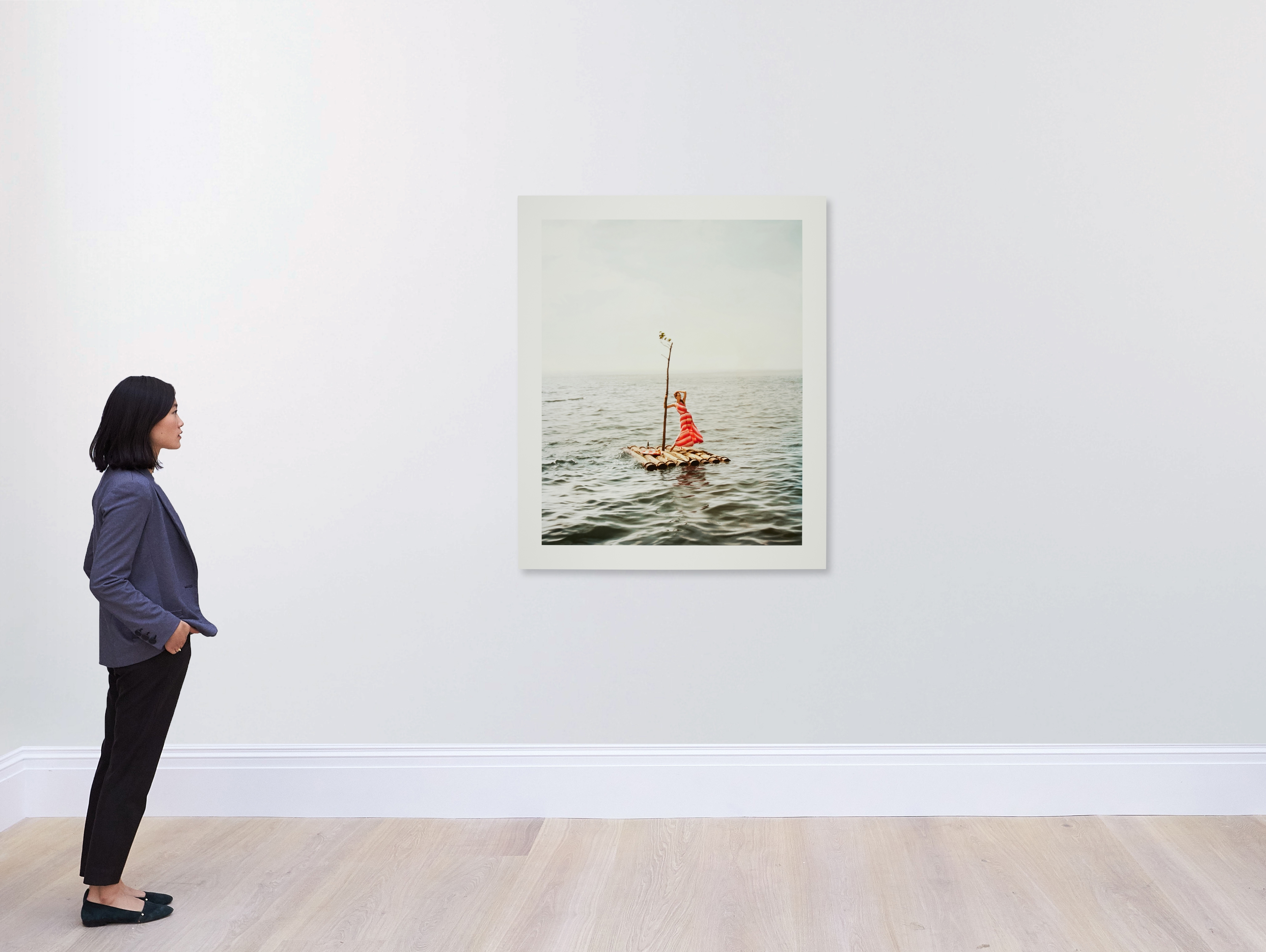 Artwork by William Helburn, Raft - Lucinda Hollingsworth, Made of archival pigment print
