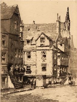 John Knox's House, Edinburgh, Scotland - Edgar J. Maybury