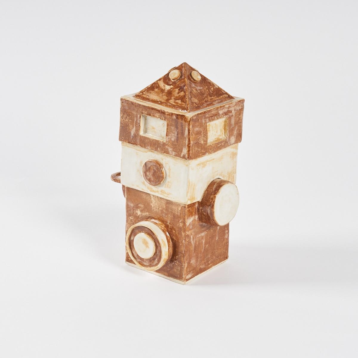 Peter Rumble | A Brutalist Ceramic Form By Peter Rumble | MutualArt