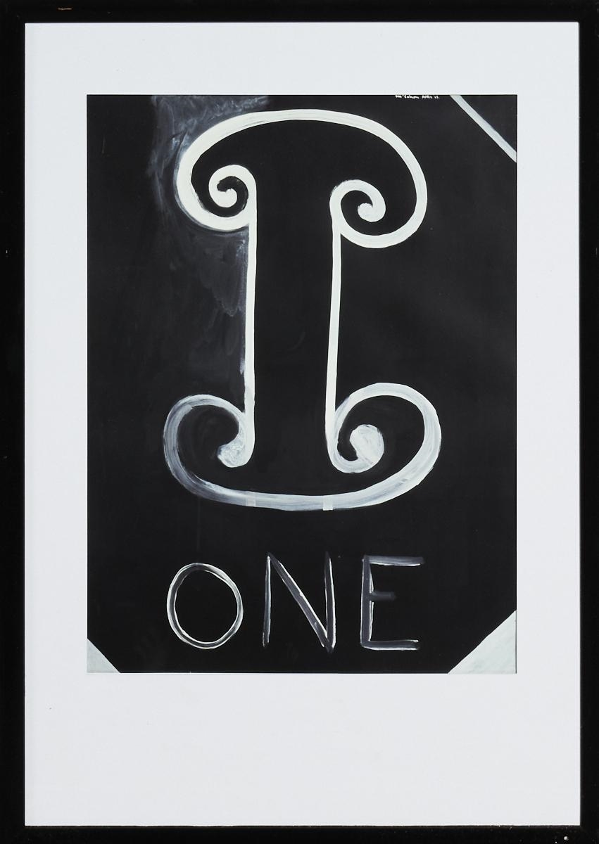 Artwork by Colin McCahon, One Print, Made of Prints