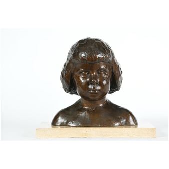 Buste de jeune fille - Enzo Dei