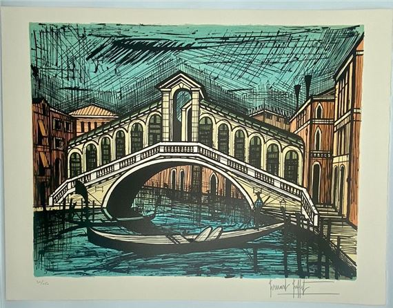 Bernard Buffet | Venice (1986) | MutualArt
