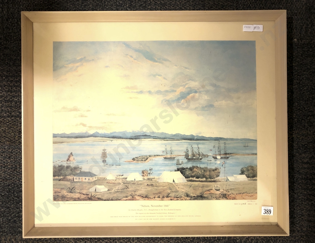 Charles Heaphy Turnbull Library Print Charles Heaphy Nelson