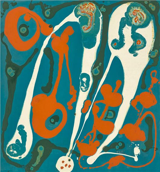 MATTER PAINTING (PAINTING NO. 8) by Ralph Balson, 1960