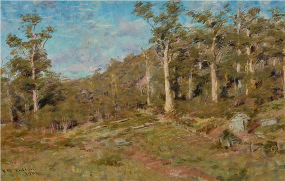 THE HILLSIDE by Frederick McCubbin, 1904