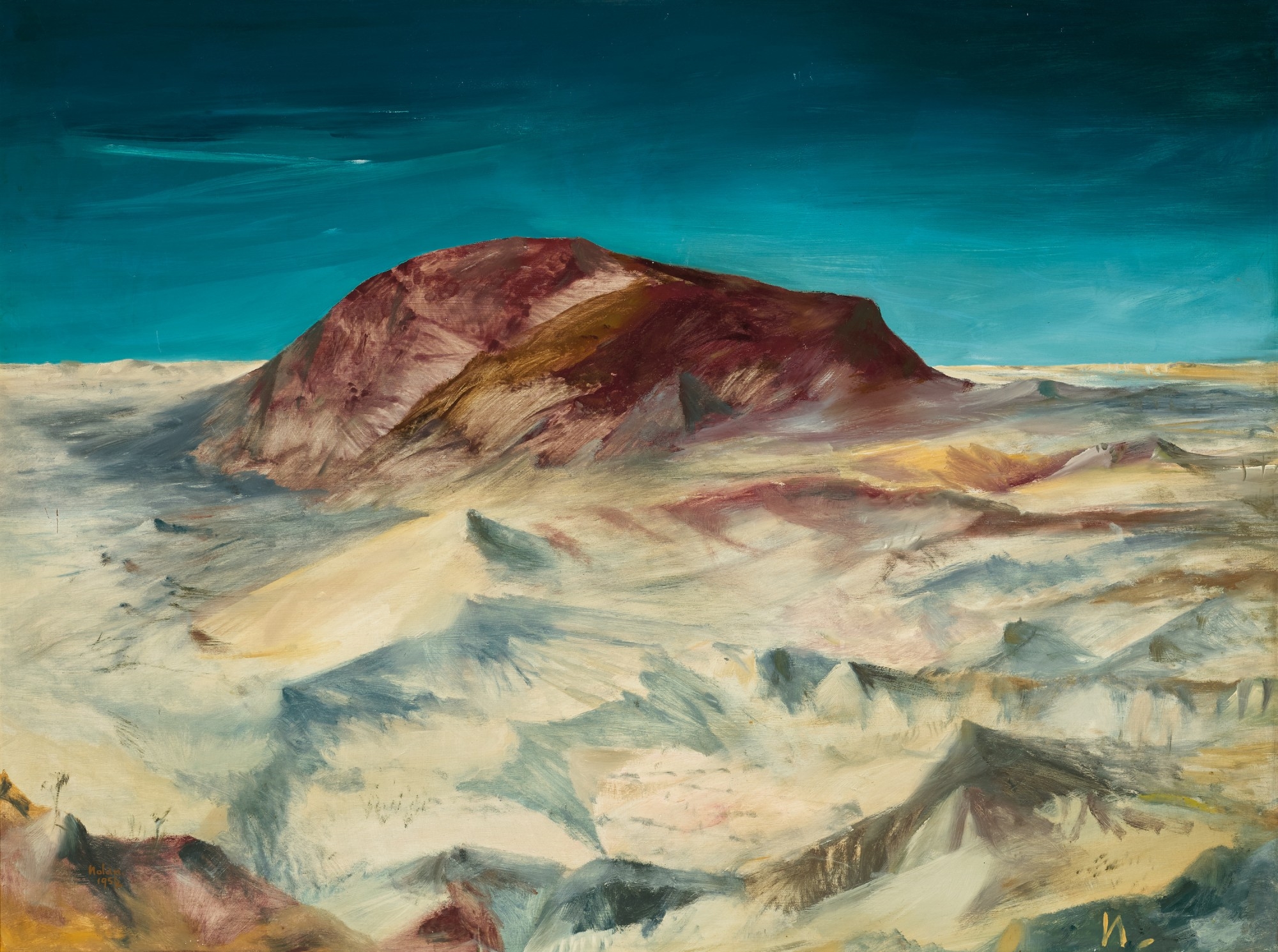 Sidney Nolan | CENTRAL AUSTRALIA (1956) | MutualArt