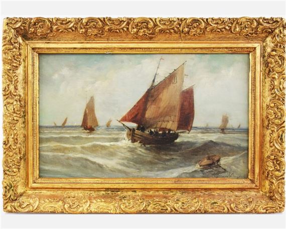 "Voiliers en mer" by Gerard Buysen