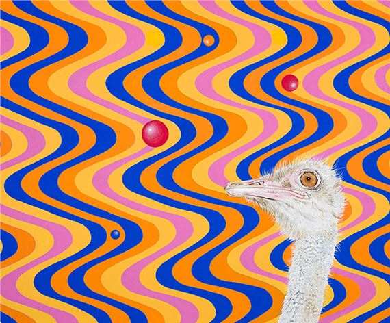 Les vagues gravitationnelles by Serge Lemonde, dated 2021