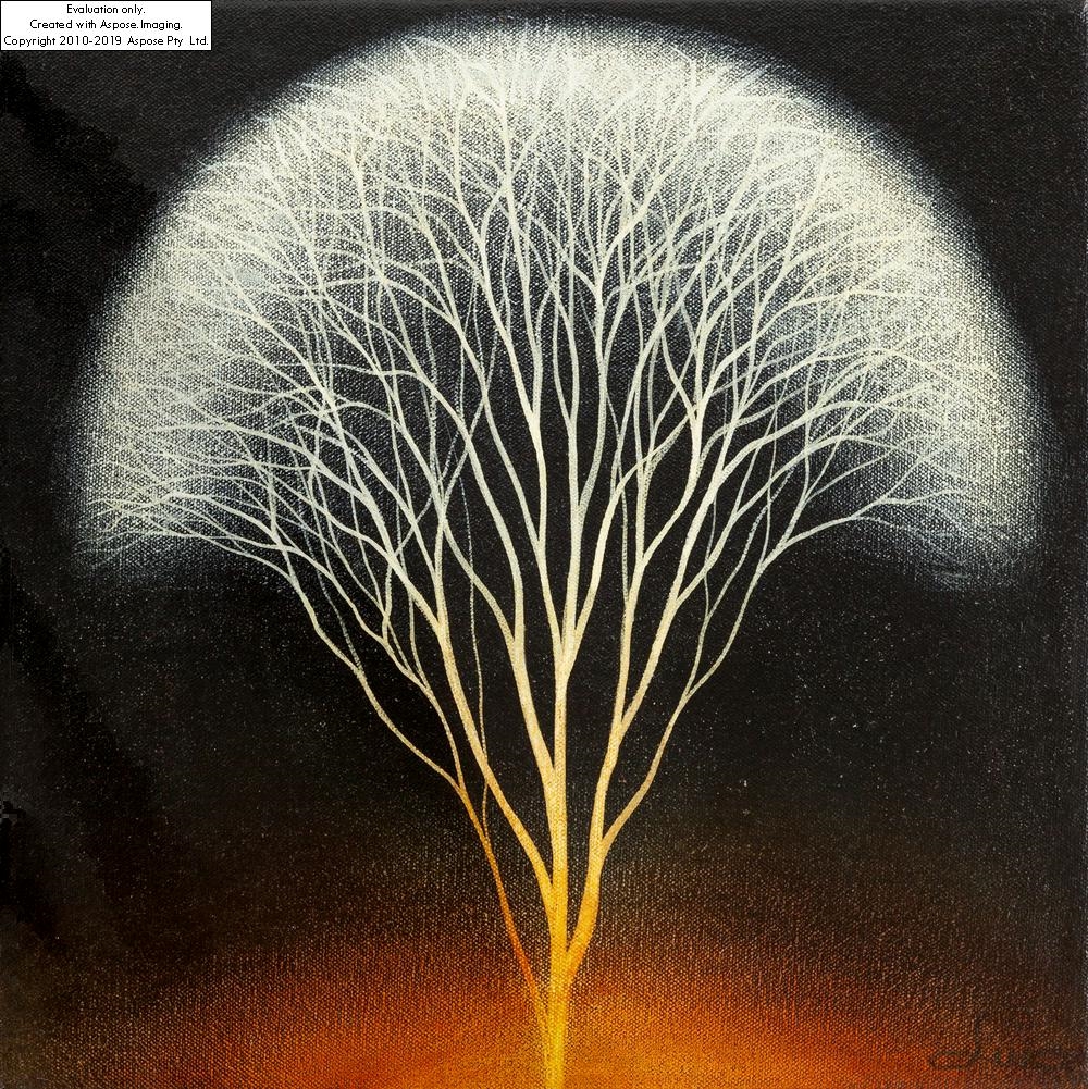 Artwork by Leszek Wyczolkowski, Wisdom, Made of acrylic/canvas