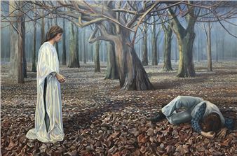 Christ in the Garden of Gethsemane - Mark Lander