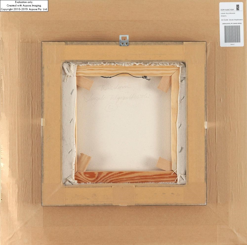 Artwork by Leszek Wyczolkowski, Wisdom, Made of acrylic/canvas