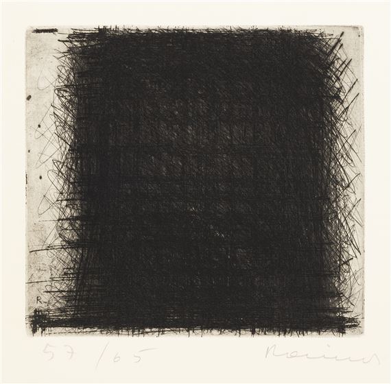 "Dezember" by Arnulf Rainer, 1962