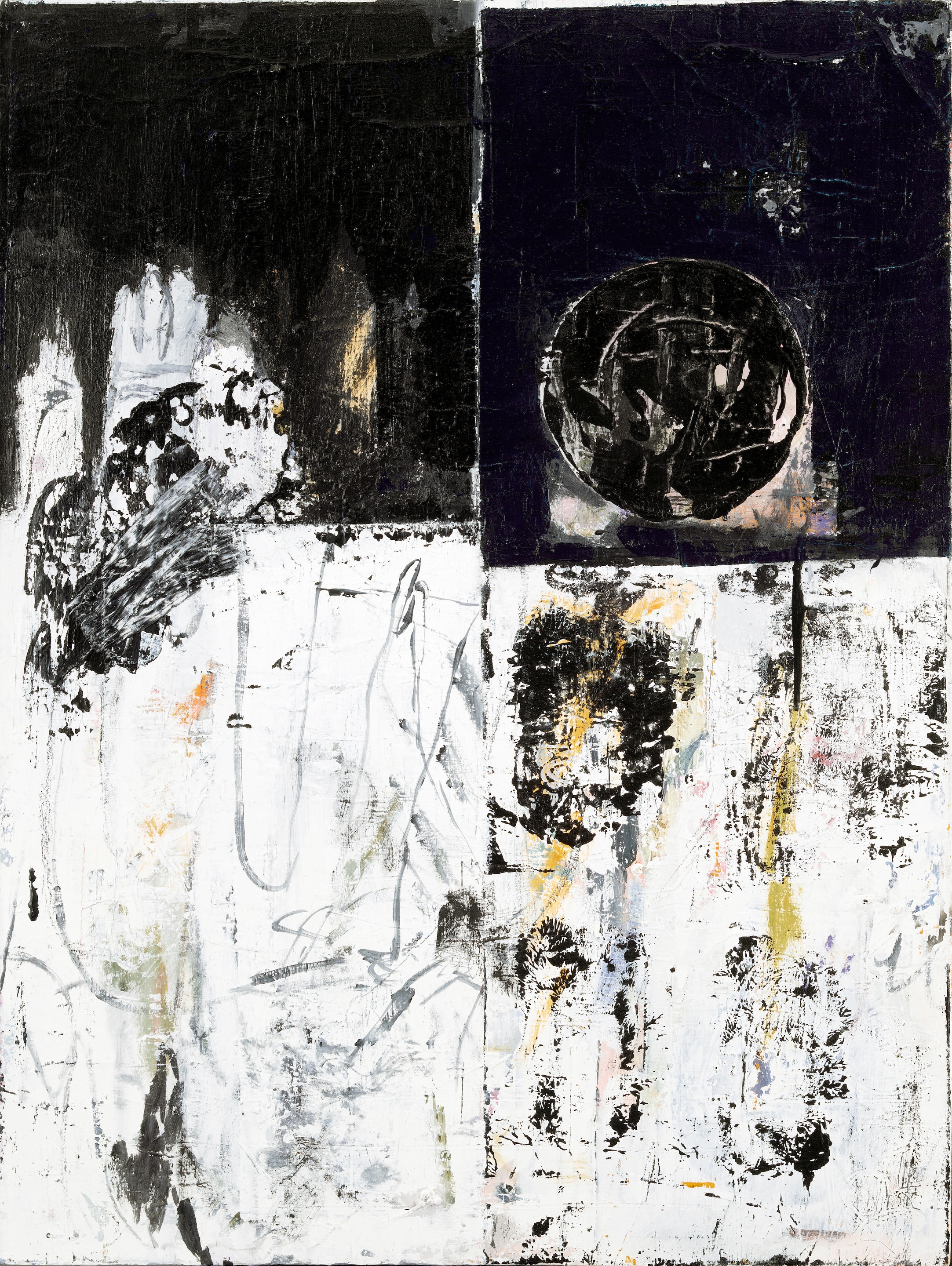 Artwork by Ted Gahl, Commuter (Double Nightcap), Made of acrylic on canvas