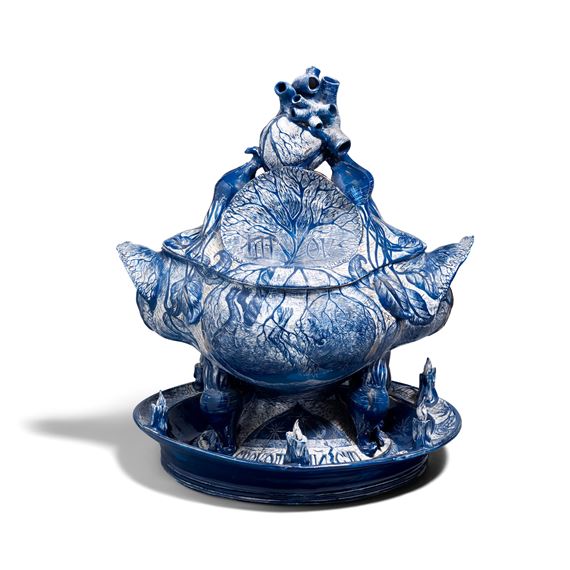 Borscht Tureen and Underplate by David Regan, 1993