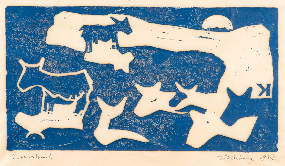 Edmund Kesting | Morgendliche Weide (1937) | MutualArt
