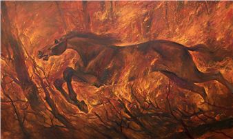 Untitled from the Rebellion series - Hasan Rouholamin