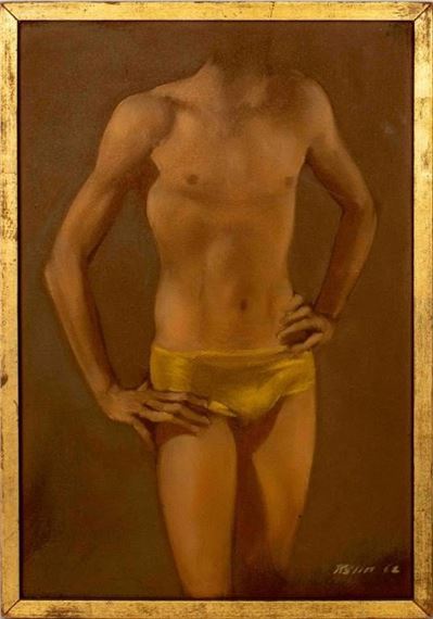 Yellow Torso by Robert R. Bliss, 1969