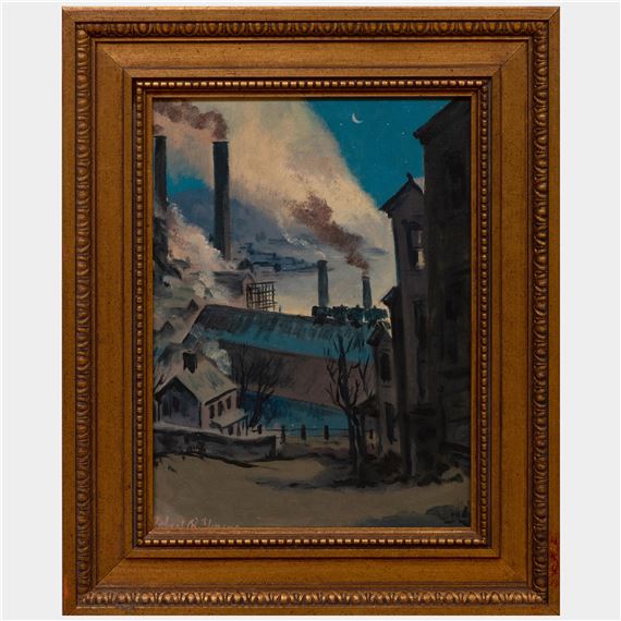 Robert R. Young | Views of Pittsburgh: A Group of Four Works | MutualArt