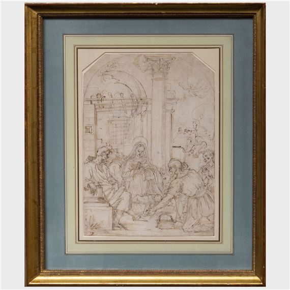 The Adoration of the Shepherds by Jacopo Chimenti