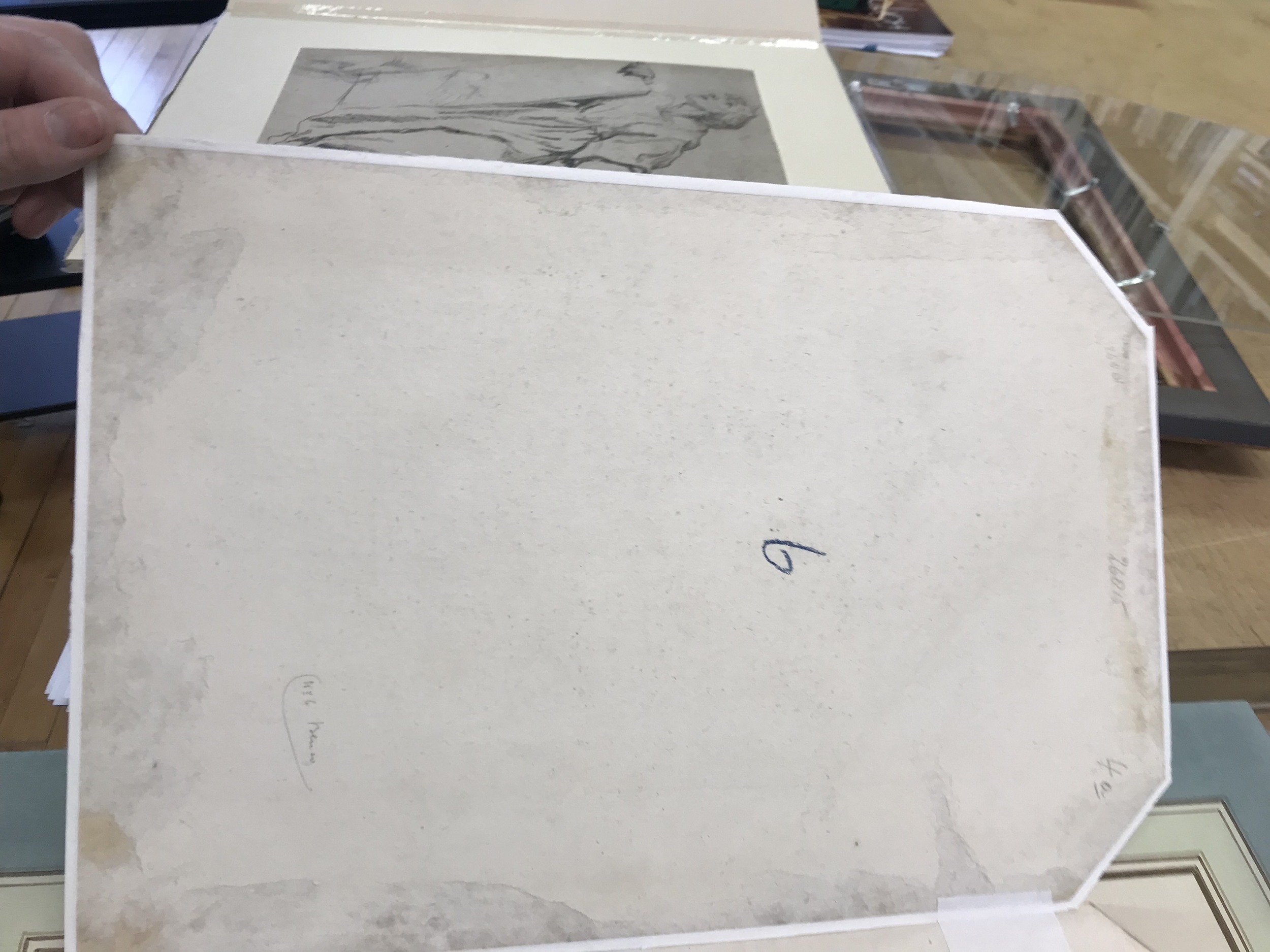 Artwork by Jacopo Chimenti, The Adoration of the Shepherds, Made of Ink and black chalk