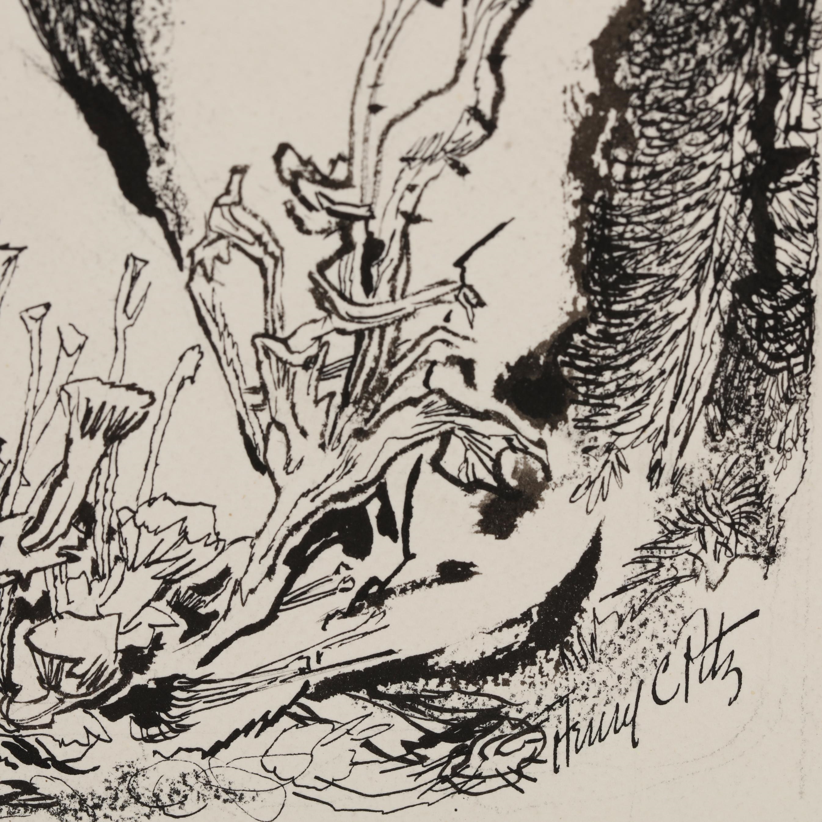 Henry Clarence Pitz | Seven Illustrations for Hansel and Gretel (1952 ...