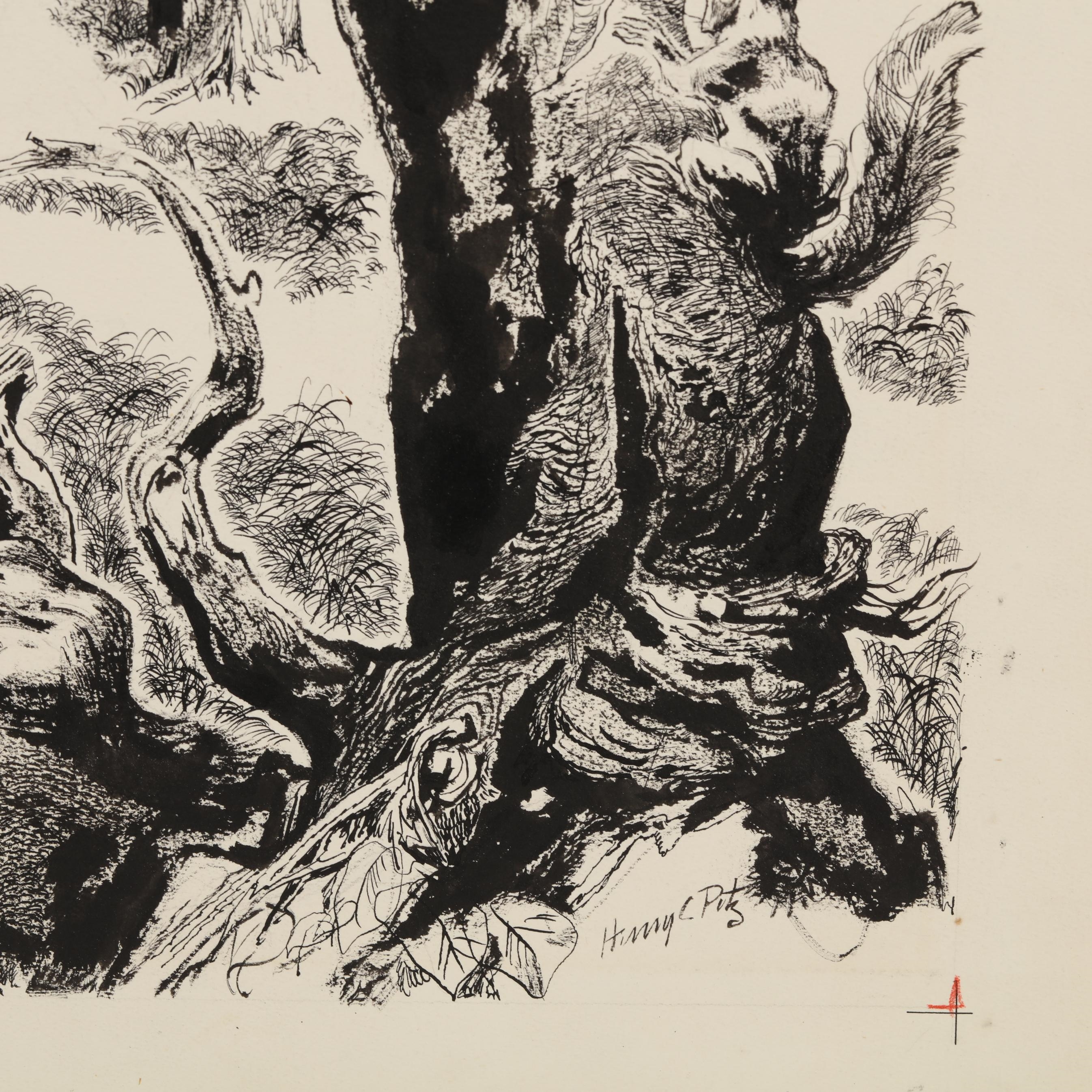 Henry Clarence Pitz | Seven Illustrations for Hansel and Gretel (1952 ...