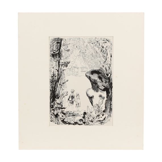 Henry Clarence Pitz | Seven Illustrations for Hansel and Gretel (1952 ...