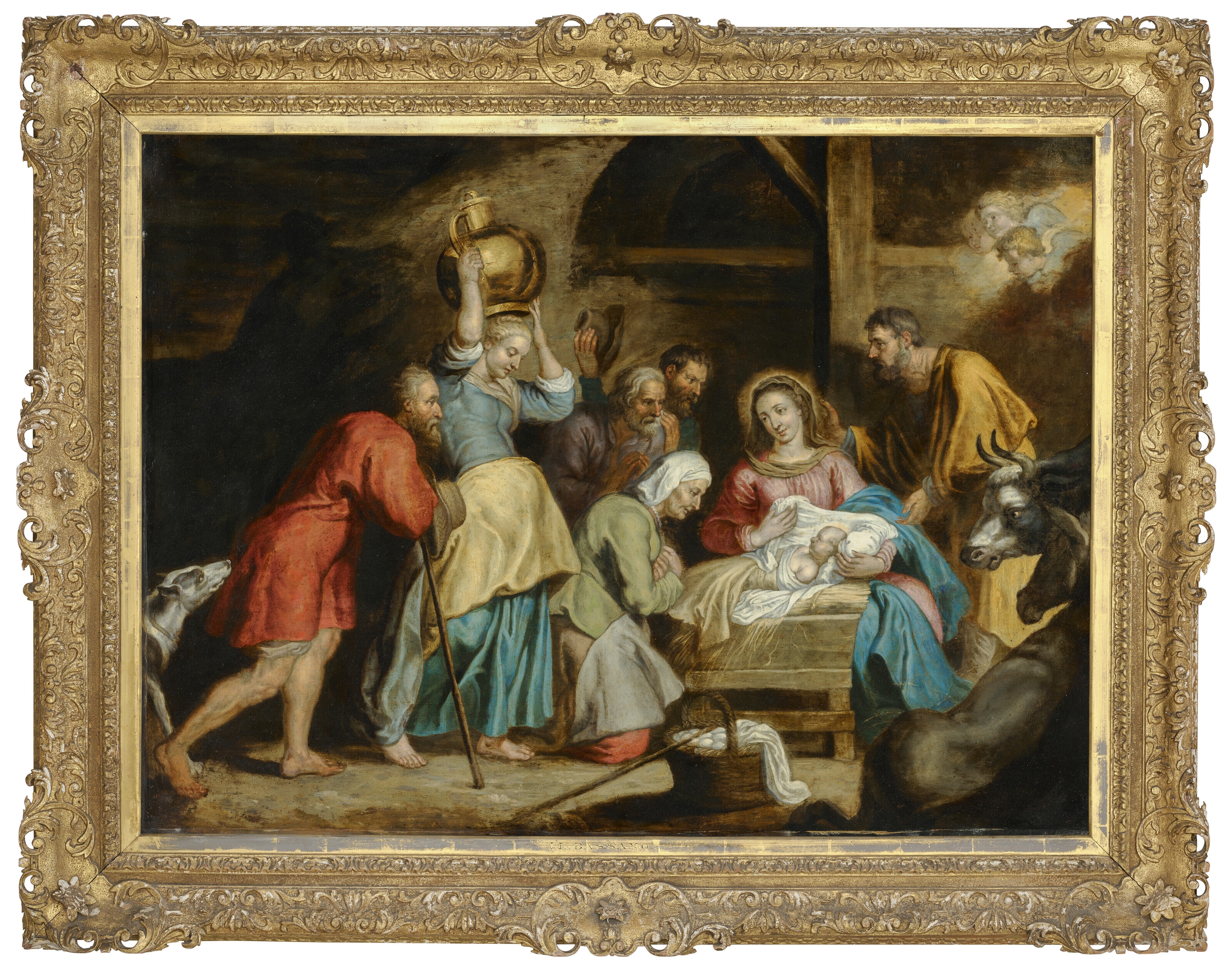The Adoration of the Shepherds by Peter Paul Rubens