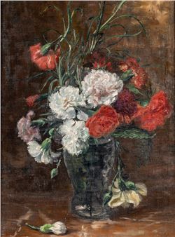 . Blumenstillleben - M. Kore
