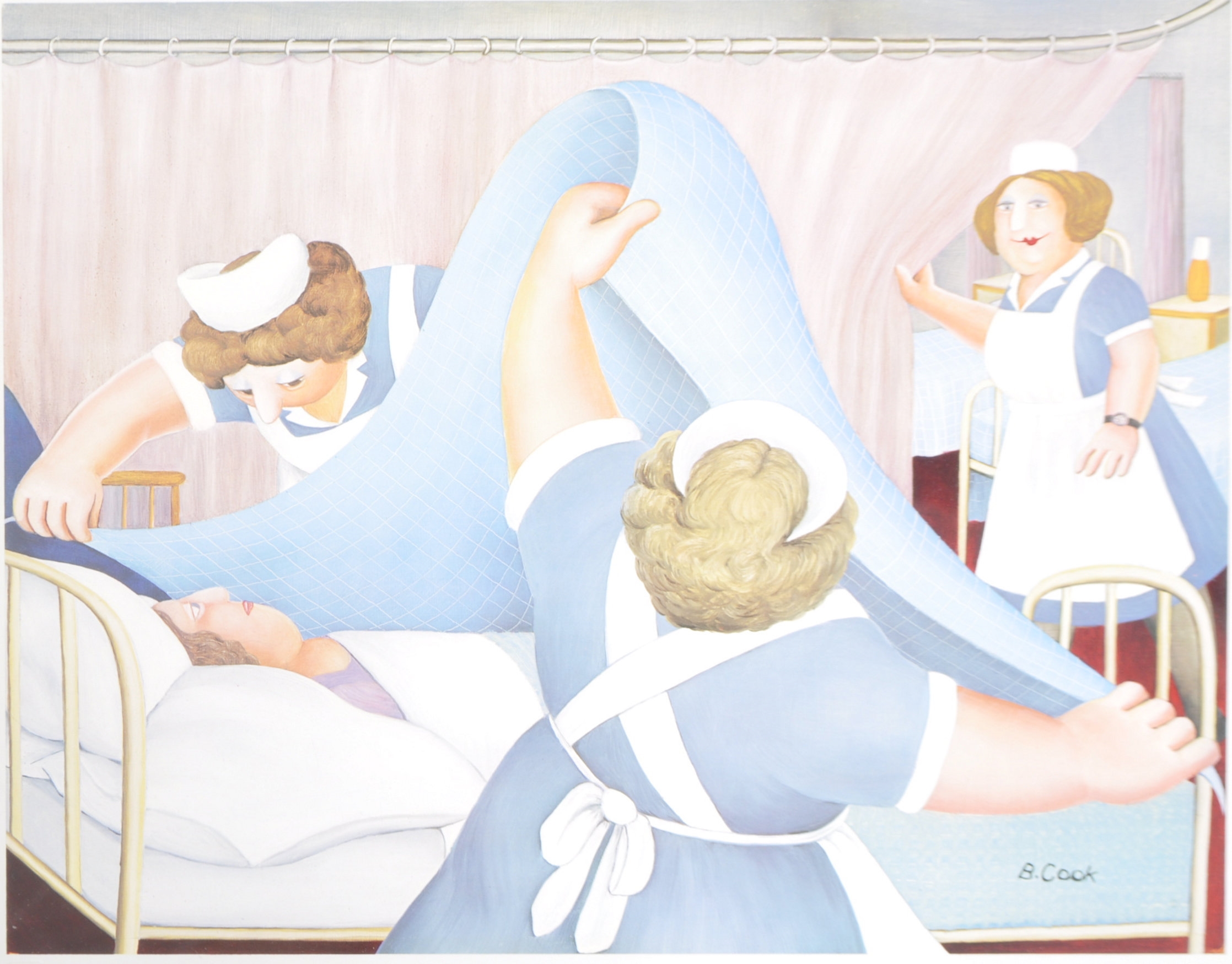 Beryl Cook | Angles | MutualArt