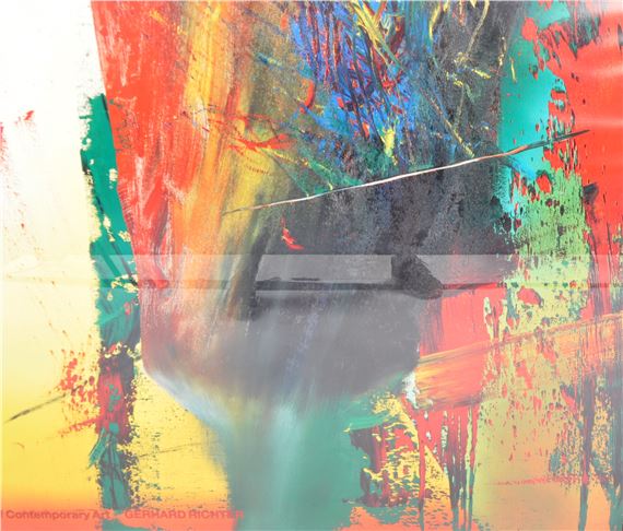 Gerhard Richter: Painting in Nineties Abstract Painting (726