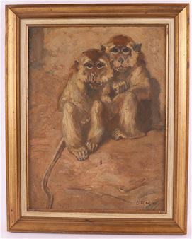 "Two monkeys" - Cornelis Jan Mension