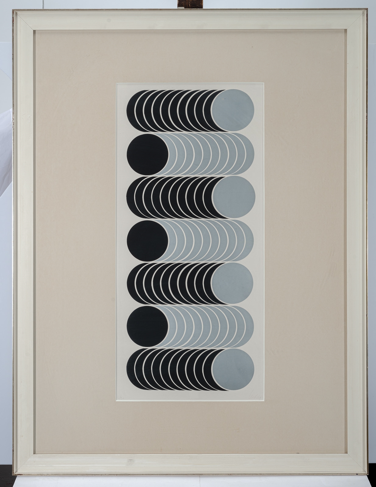 Artwork by Thomas Lenk, 2 works: Untitled, Made of Silkscreen