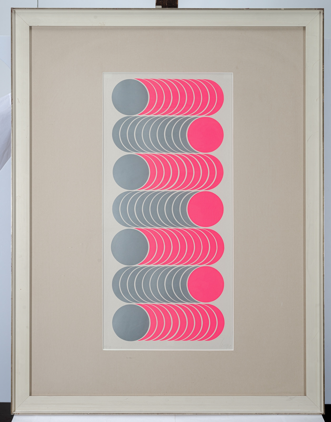 Artwork by Thomas Lenk, 2 works: Untitled, Made of Silkscreen