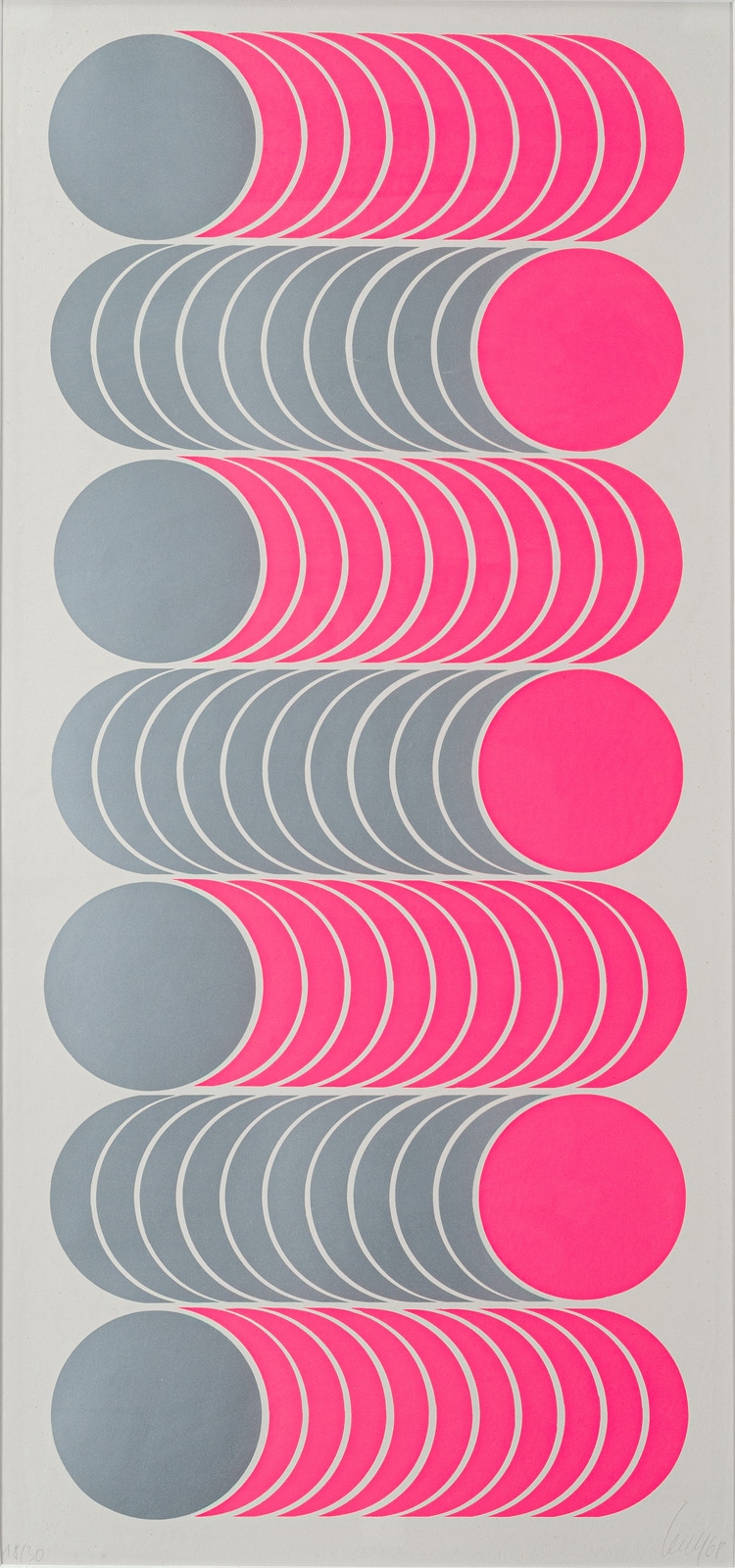 Artwork by Thomas Lenk, 2 works: Untitled, Made of Silkscreen
