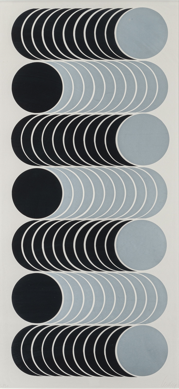 Artwork by Thomas Lenk, 2 works: Untitled, Made of Silkscreen