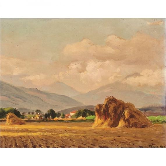 Paisaje. by Tomàs Viver  Aymerich, 1947