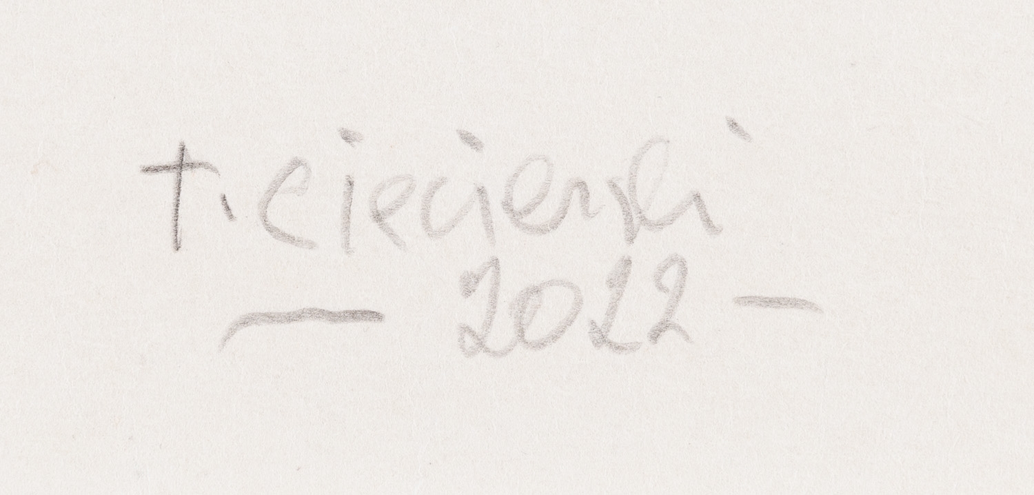 Artwork by Tomasz Ciecierski, Untitled, Made of collage/paper