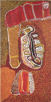 Munga Munga, in the Great Sandy Desert - Tommy Skeen Tjakamarra