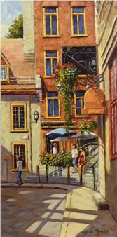 Rue Lefort, Vieux Québec - Monique Gosselin