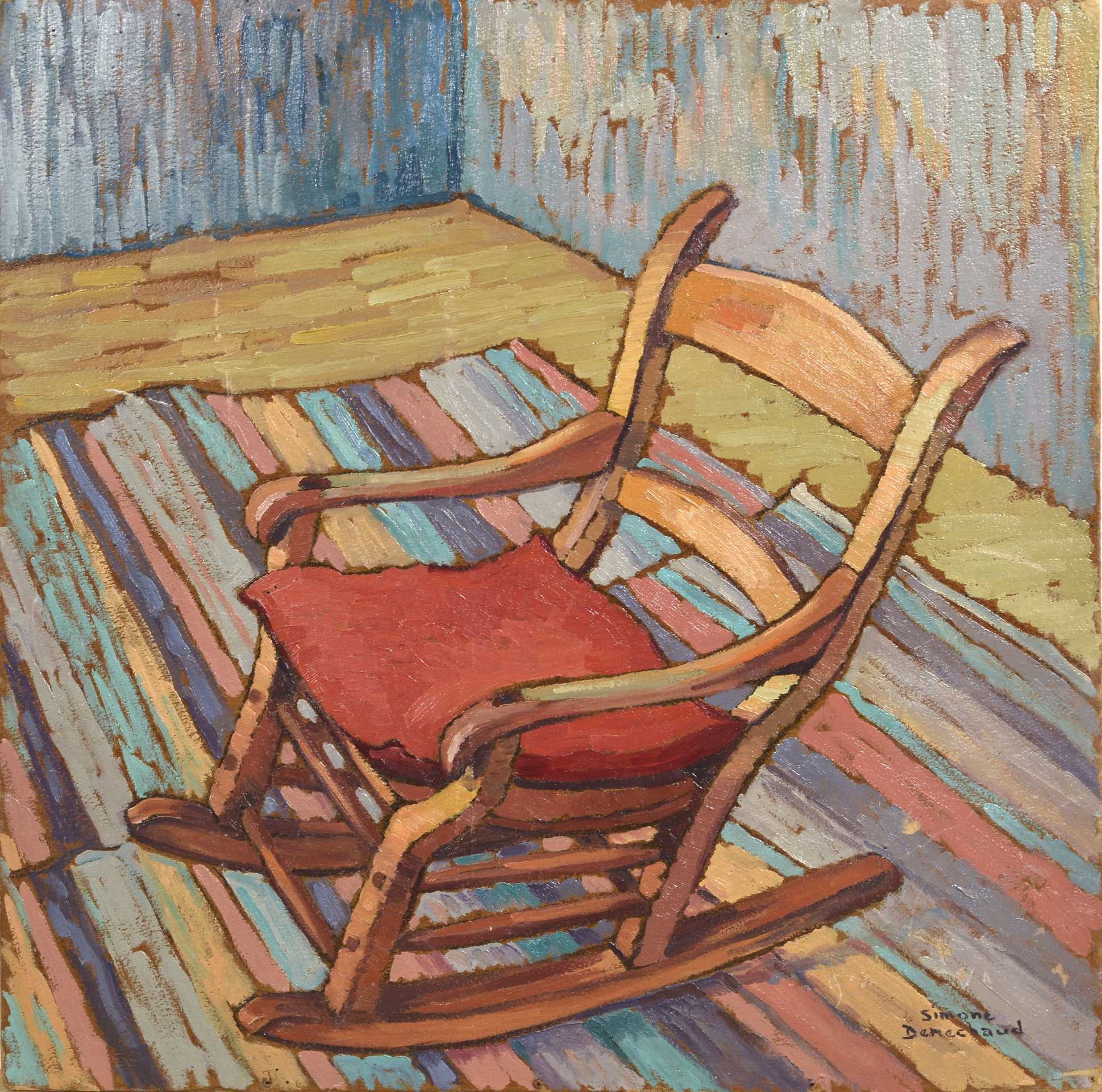 Artwork by Simone Dénéchaud, Berceuse, Made of Oil on canvas