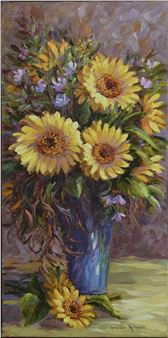 Fleurs d'automne - Monique Gosselin