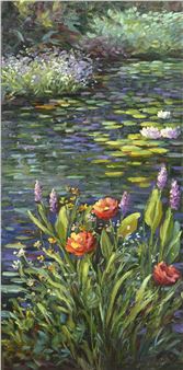 Jardin d'eau - Monique Gosselin