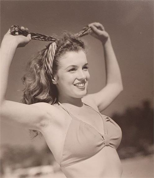 Norma Jean (Marilyn Monroe) by Andre de Dienes, Circa 1945