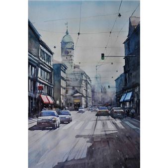 Krakow, Krakow street - Jerzy Boberski